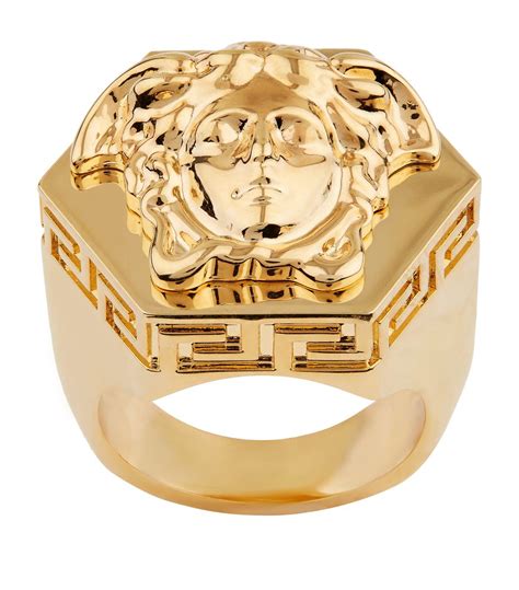 anello versace medusa vestiaire|Medusa jewellery Versace Gold in Metal .